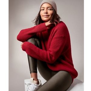 ☕Athleta Elation Shine Coffeehouse High-rise Leggings